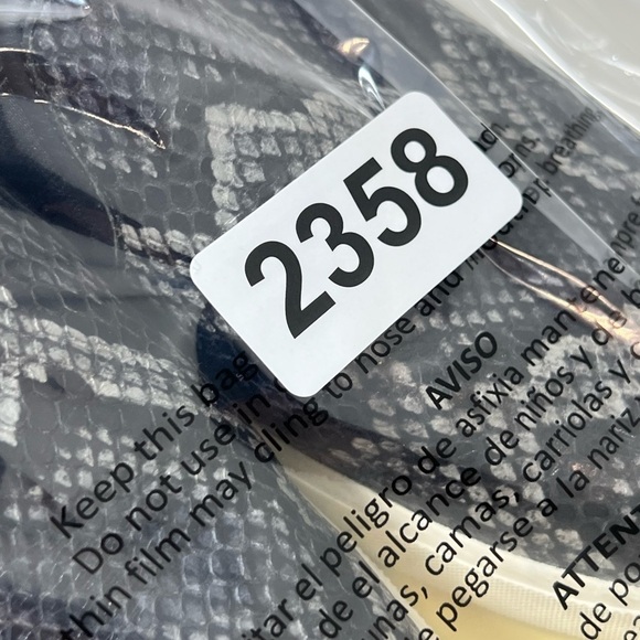 Vince Size 10 Blair Snakeskin Embossed Leather Granite Azzure Loafer Espadrille - Picture 15 of 15